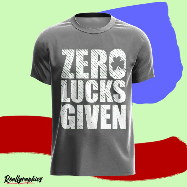 dark heather t shirt zero lucks given anfnz1