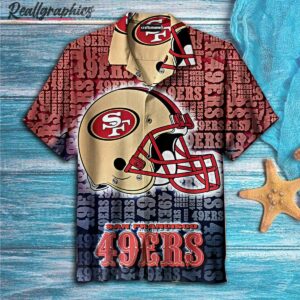 San Francisco 49ers Logo Hawaiian Shirt - Reallgraphics