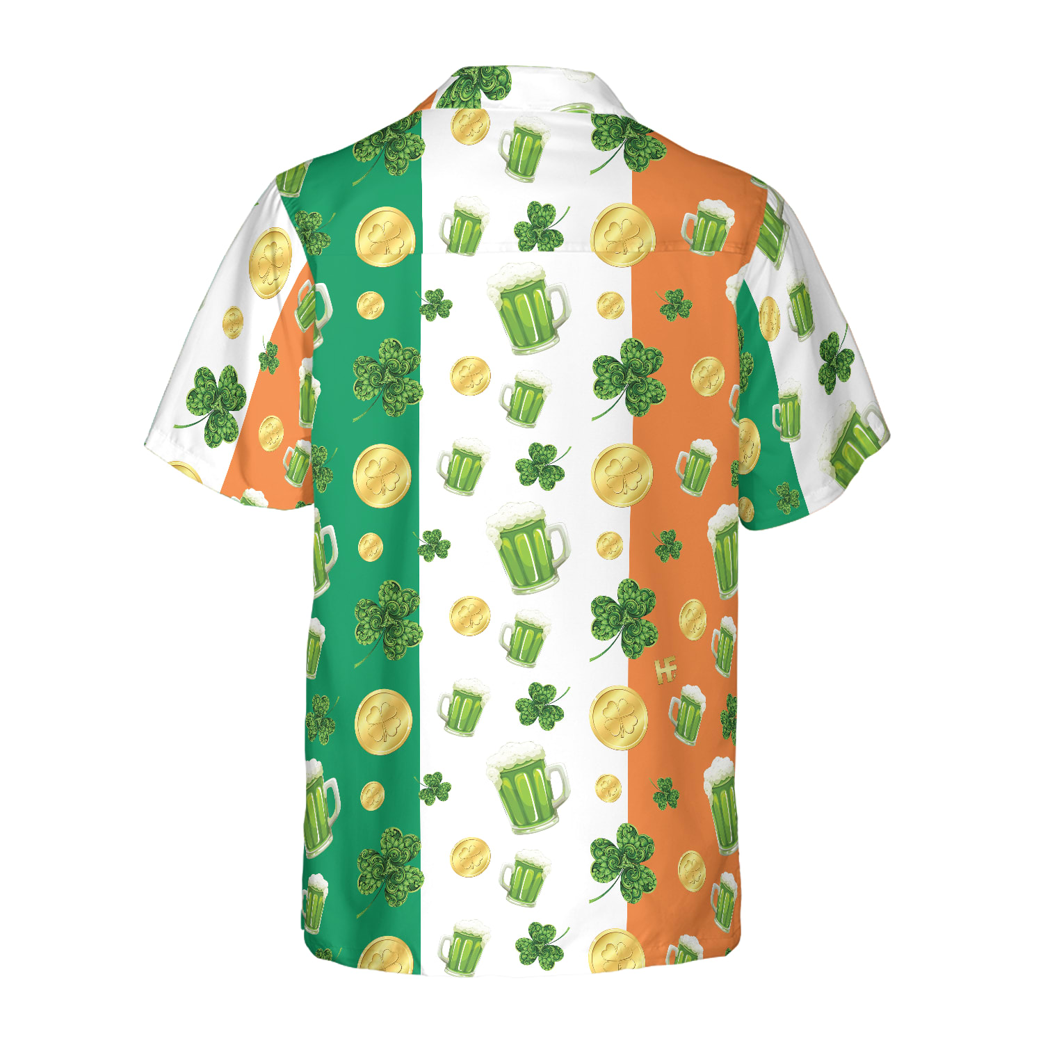 ireland beer shamrock st patricks day hawaiian button shirt 2 sy1jo9