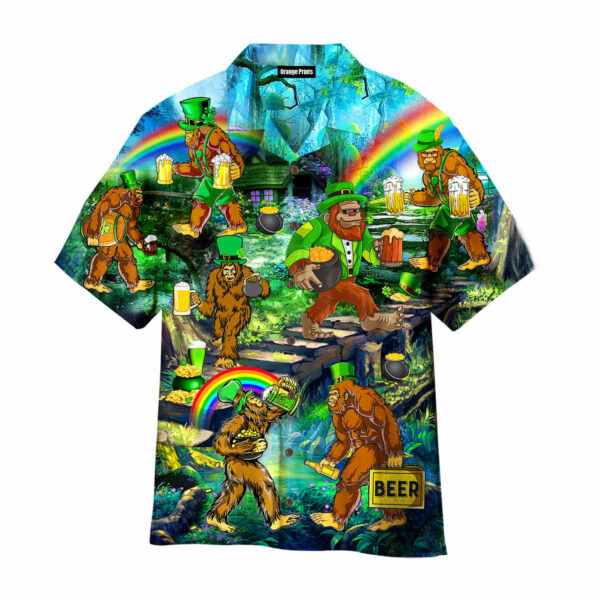 irish bigfoot st patricks day hawaiian shirt gifts 1 fkb8w2