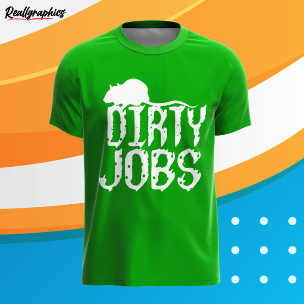 irish green t shirt rat dirty jobs pyukxu