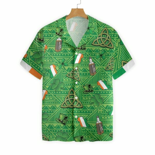 irish saint patricks day pattern hawaiian shirt 1 wibv7c