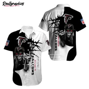 Iron Maiden Atlanta Falcons Shirts Button Up