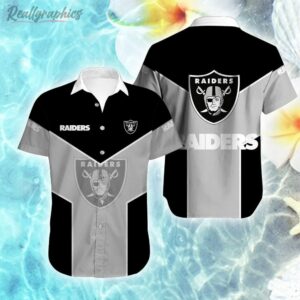 las vegas raiders hawaiian summer shirt wcyxsb