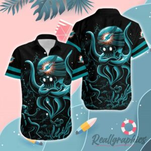 miami dolphins hawaiian shirt limited edition octopus summer muld4c