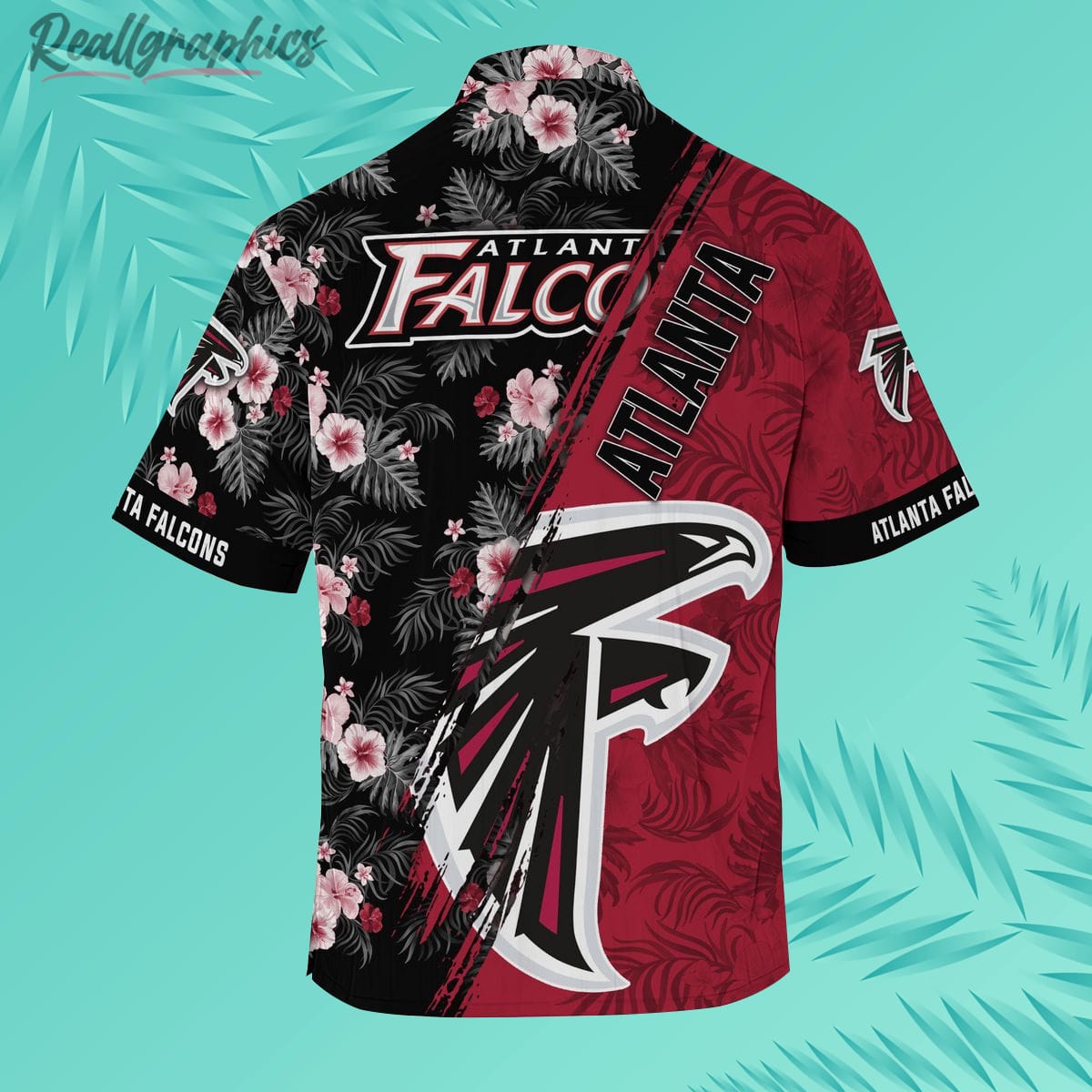 Mickey And Floral Atlanta Falcons NFL Summer Hawaiian Shirt