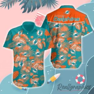 national football league miami dolphins hawaiian shirt zqpjki