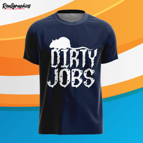 navy t shirt rat dirty jobs fzt2g7