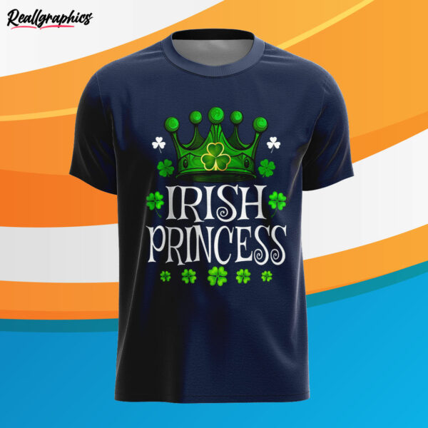 navy t shirt st patricks day irish princess l6bhag