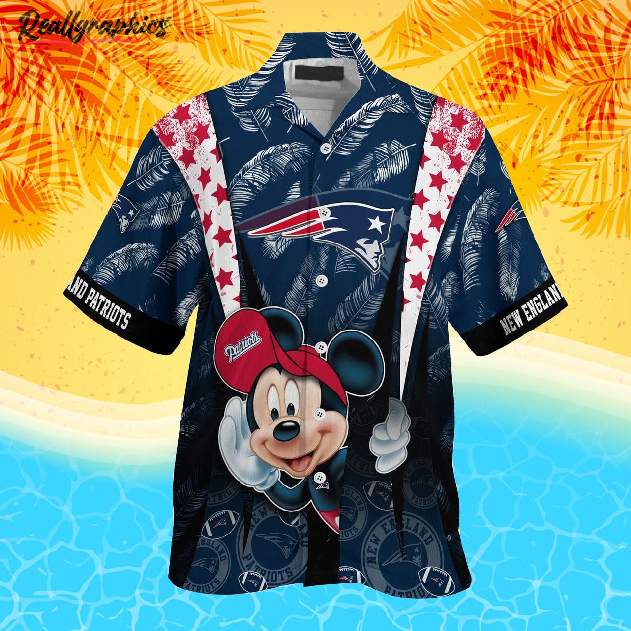 new england patriots x mickey mouse hawaiian shirt 2 ytoakk