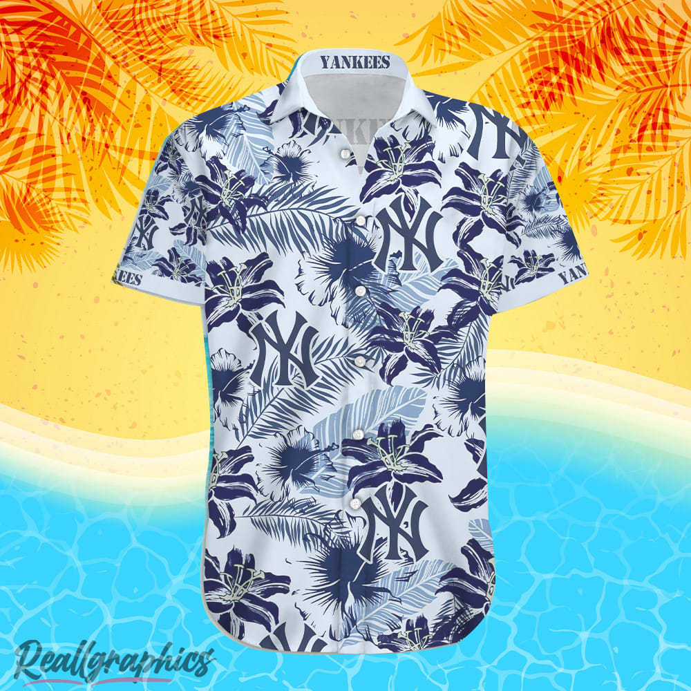NY Yankees Hawaiian Shirt For Men And Women Summer Beach - Listentee