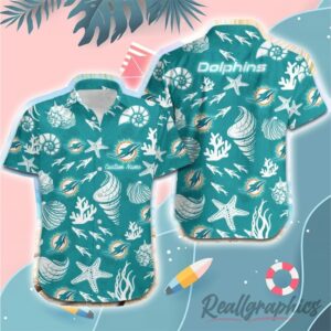 nfl miami dolphins hawaiian shirt tropical aloha egjzos