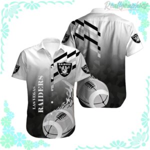 oakland raiders hawaiian football button up shirt ajllqr