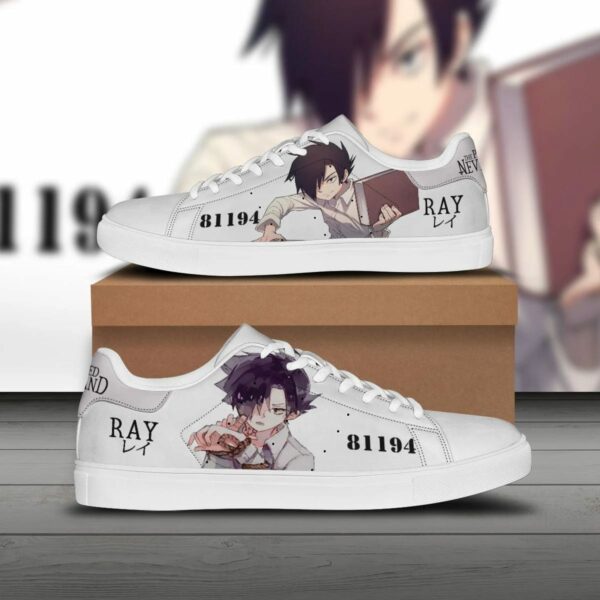 ray skate sneakers the promised neverland custom anime shoes 1 pzowpz