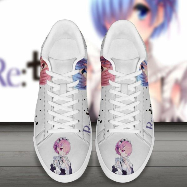 re zero shoes ram x rem skateboard low top starting life in another world anime sneakers 3 rzbdux