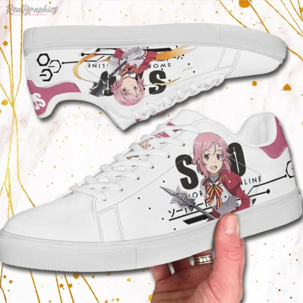 rika shinozaki sneakers custom sword art online anime stan smith shoes 3 wegs50