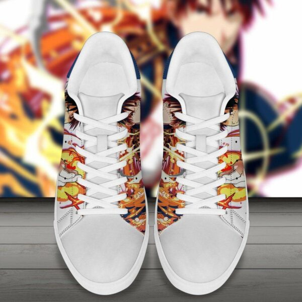 roy mustang skate sneakers fullmetal alchemist custom anime shoes 3 sq9esz