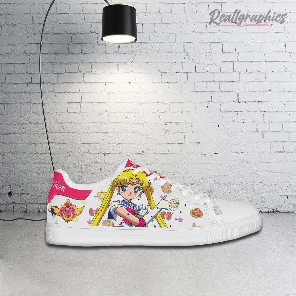 Sailor Moon Sneakers Custom Anime Series Sailor Moon Shoes