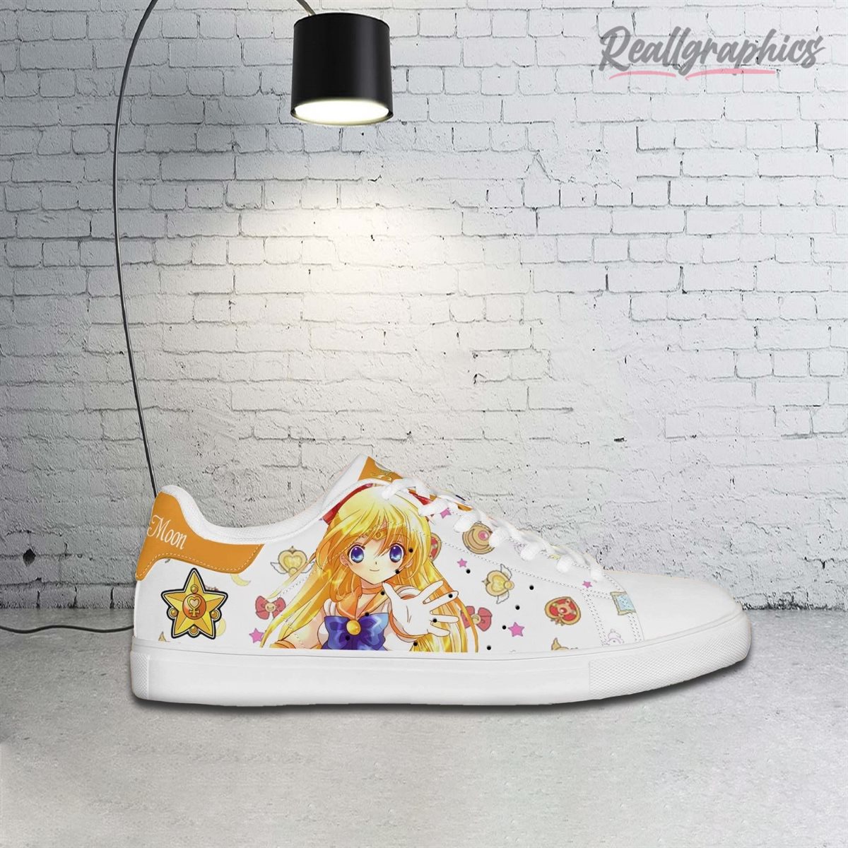 Sailor Venus Sneakers Custom Sailor Moon Anime Shoes