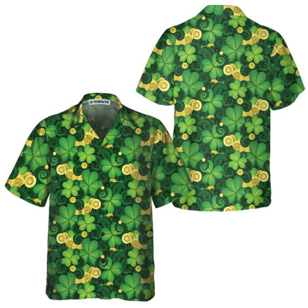 saint patricks day clover hawaiian shirt 3 dalzof