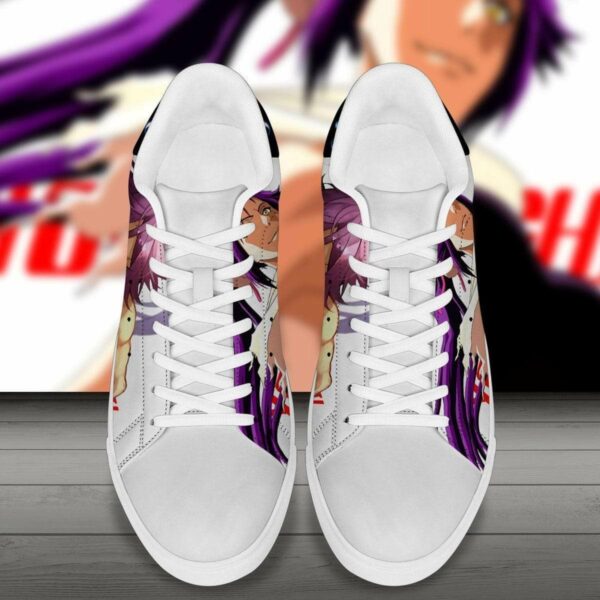 shihouin yoruichi skate sneakers custom bleach anime shoes 3 s73a8r