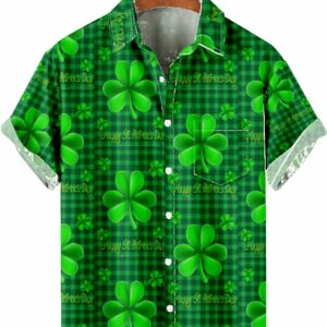 st patricks day shamrock hawaiian shirt 1 yrn8sr