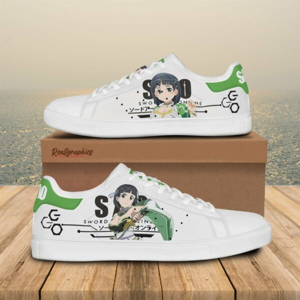 suguha kirigaya sneakers custom sword art online anime stan smith shoes 1 axecqw