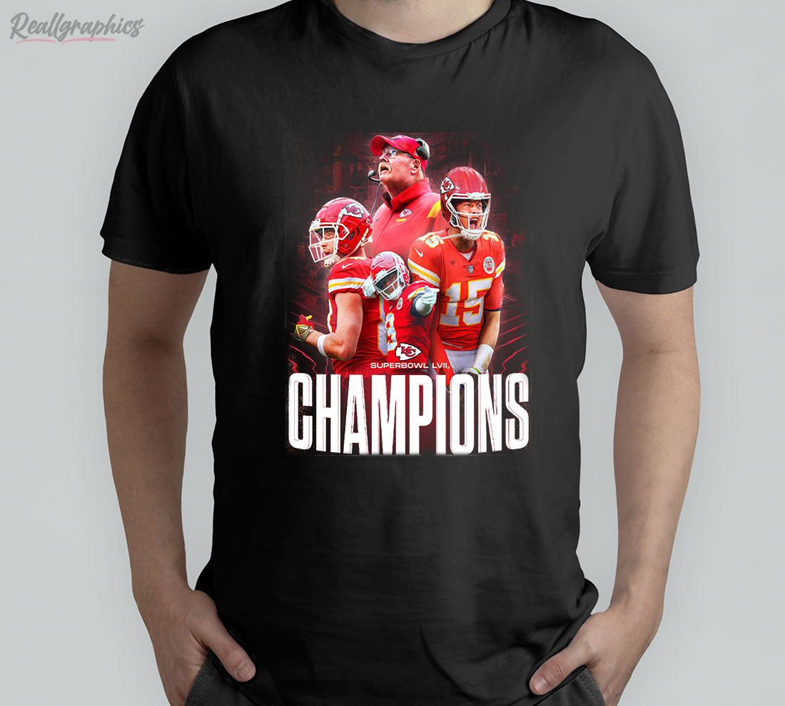 Champions Superbowl LVII Kansas City Chiefs Shirt