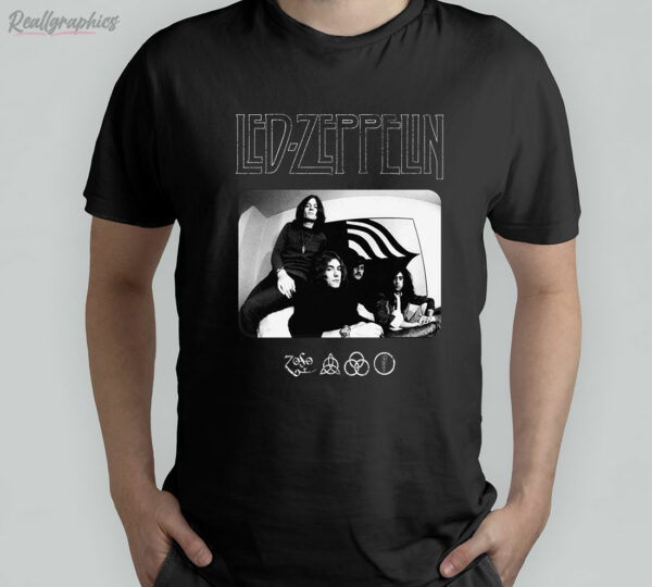 t shirt black led zeppelin m3a4zy