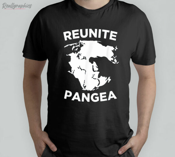 t shirt black reunite pangea knbogd
