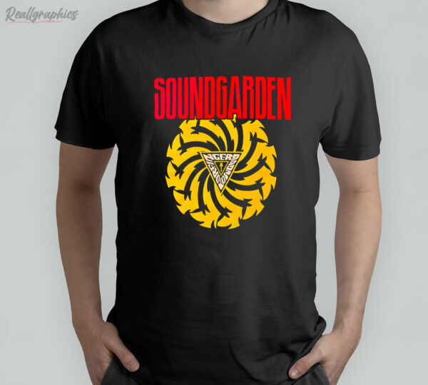 t shirt black soundgarden qjtug4