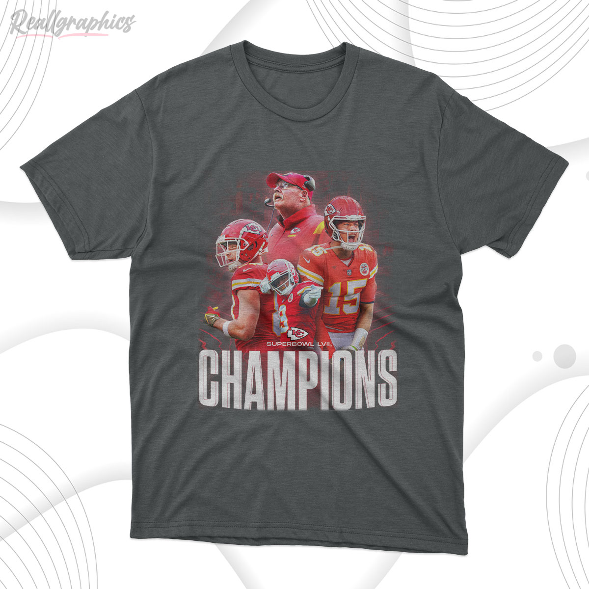Champions Superbowl LVII Kansas City Chiefs Shirt