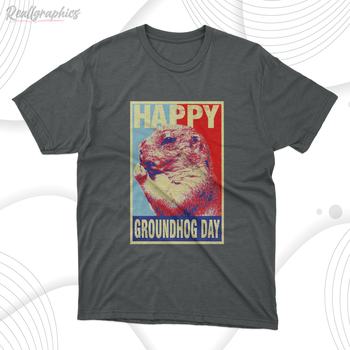 Happy Groundhog Day Shirt (Hoodie, Sweatshirt, T-shirt)