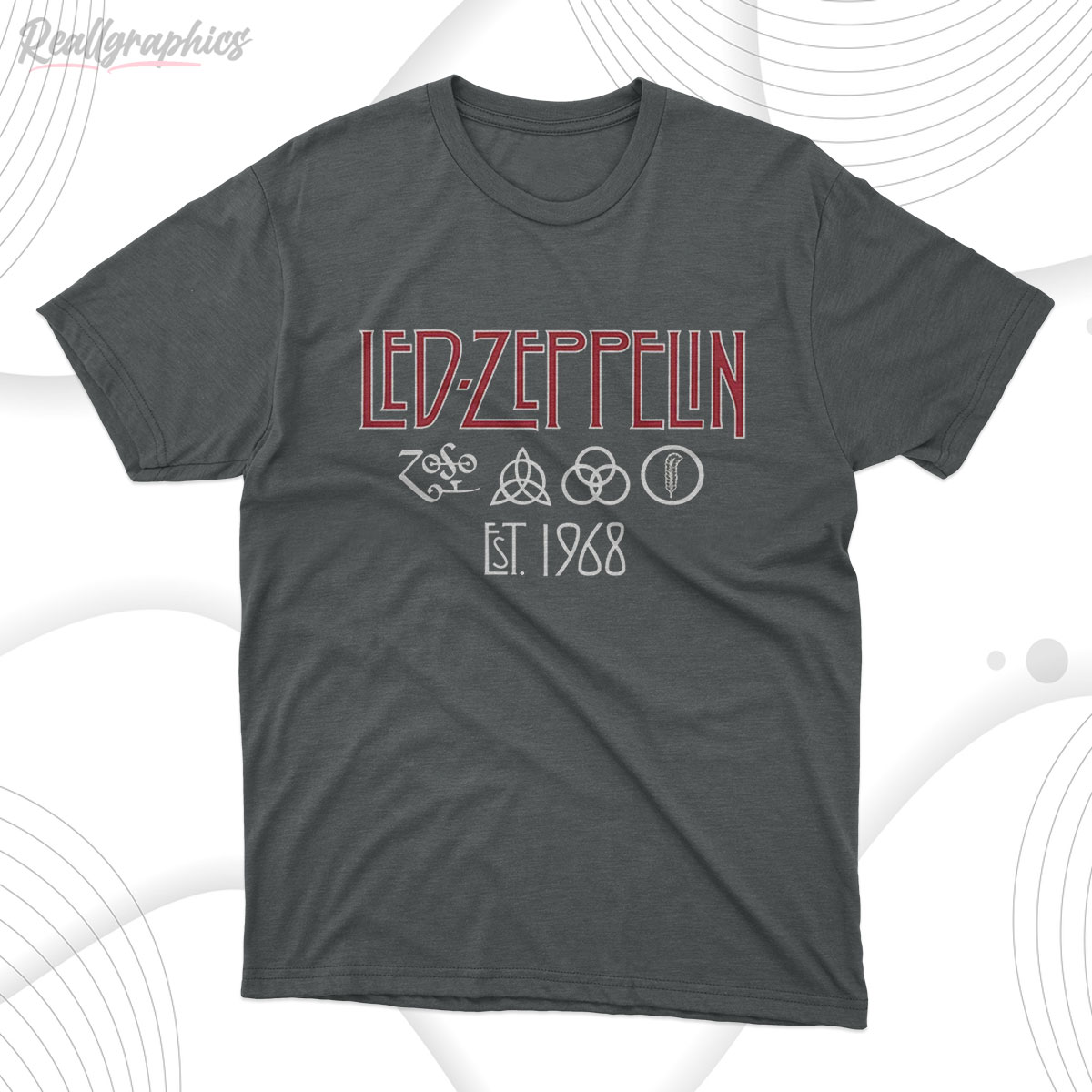 Led Zeppelin Symbols Est68 Shirt