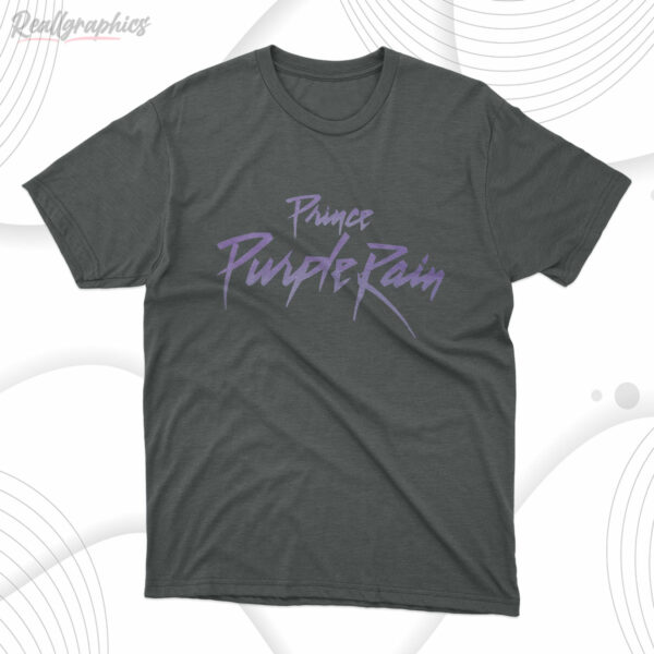 t shirt dark heather prince purple rain shirt ovxytm
