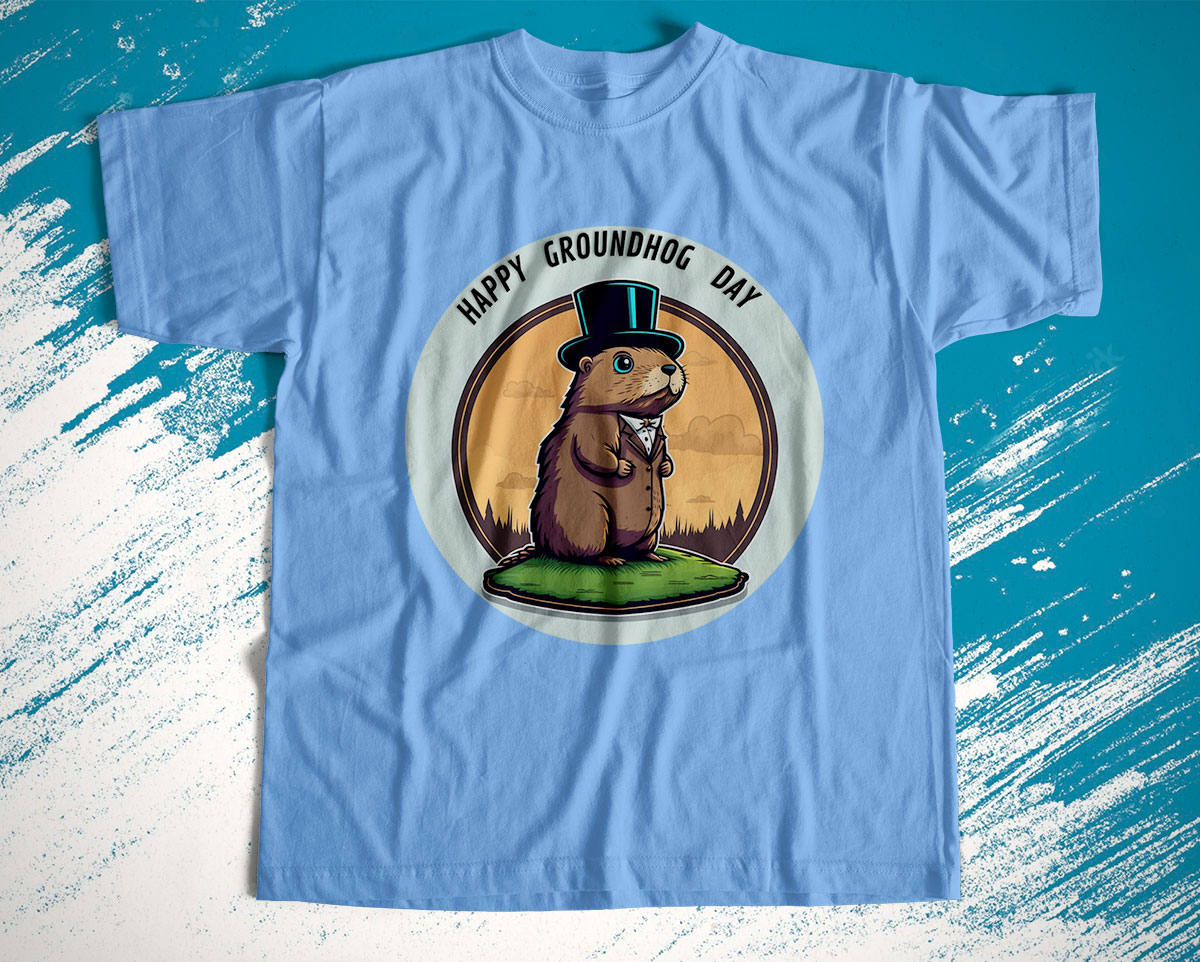 Happy Groundhog Day Shirt (Hoodie, Sweatshirt, T-shirt)