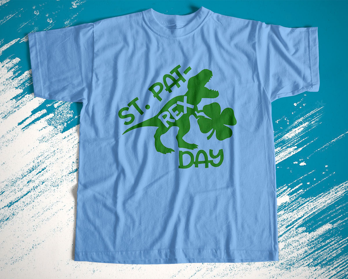 St Patricks Day Dinosaur Shamrock Shirt