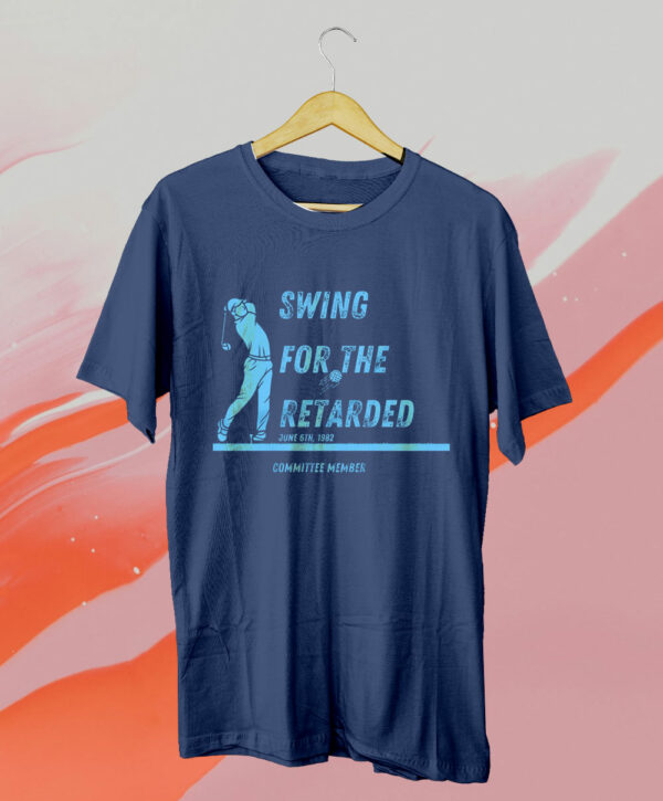 t shirt navy swing for the retarded june 6th 1982 rrxjds