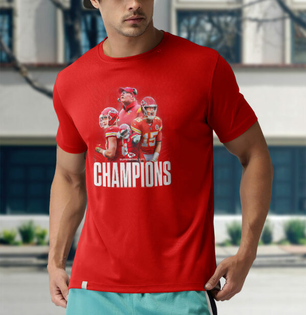 t shirt red champions superbowl lvii kansas city chiefs upqsf0