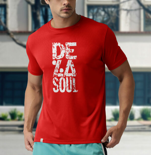 t shirt red de la soul dxzz6n