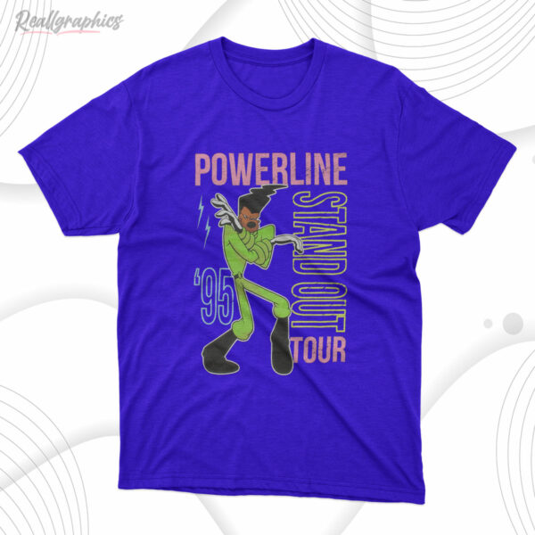 t shirt royal goofy movie powerline stand out tour 95 gp41zj