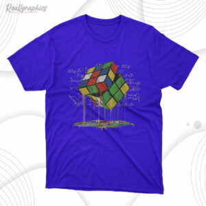 t shirt royal melting rubiks cube speed vintage puzzle youth math nov2st