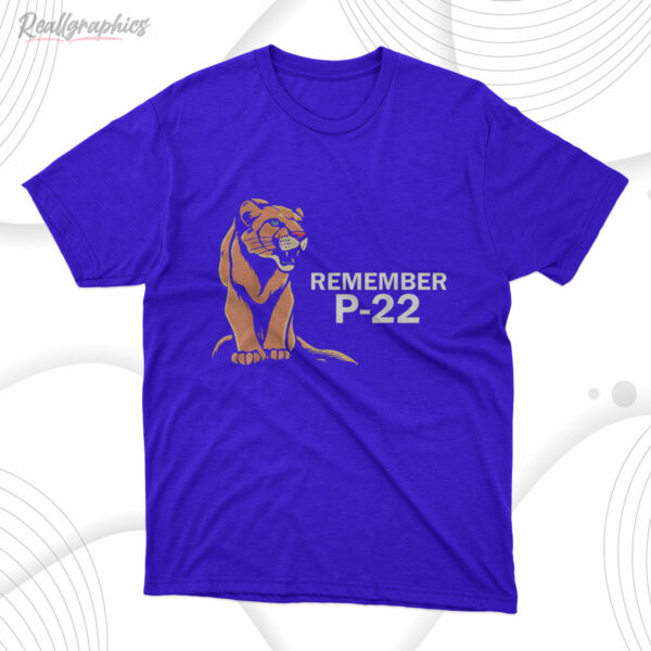 t shirt royal p 22 mountain lion silver lake p22 y6zext