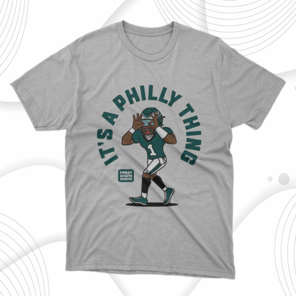 t shirt sport grey eagles its a philly thing emekvk