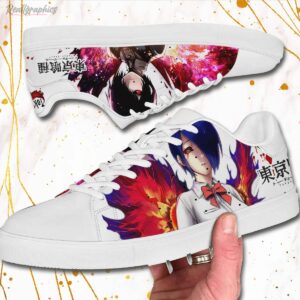 touka kirishima skate sneakers tokyo ghoul custom anime shoes 2 xfijyy
