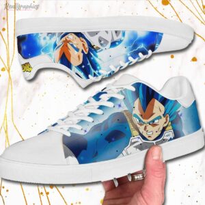 vegeta blue skate sneakers dragon ball super custom anime shoes 3 pc7sgc
