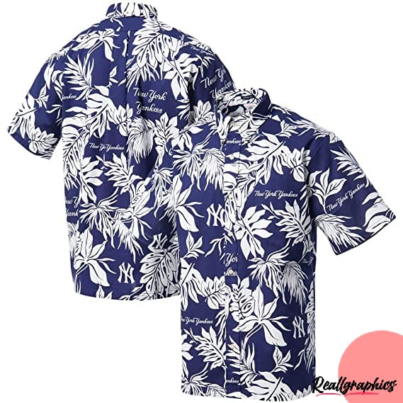 york yankees aloha shirt