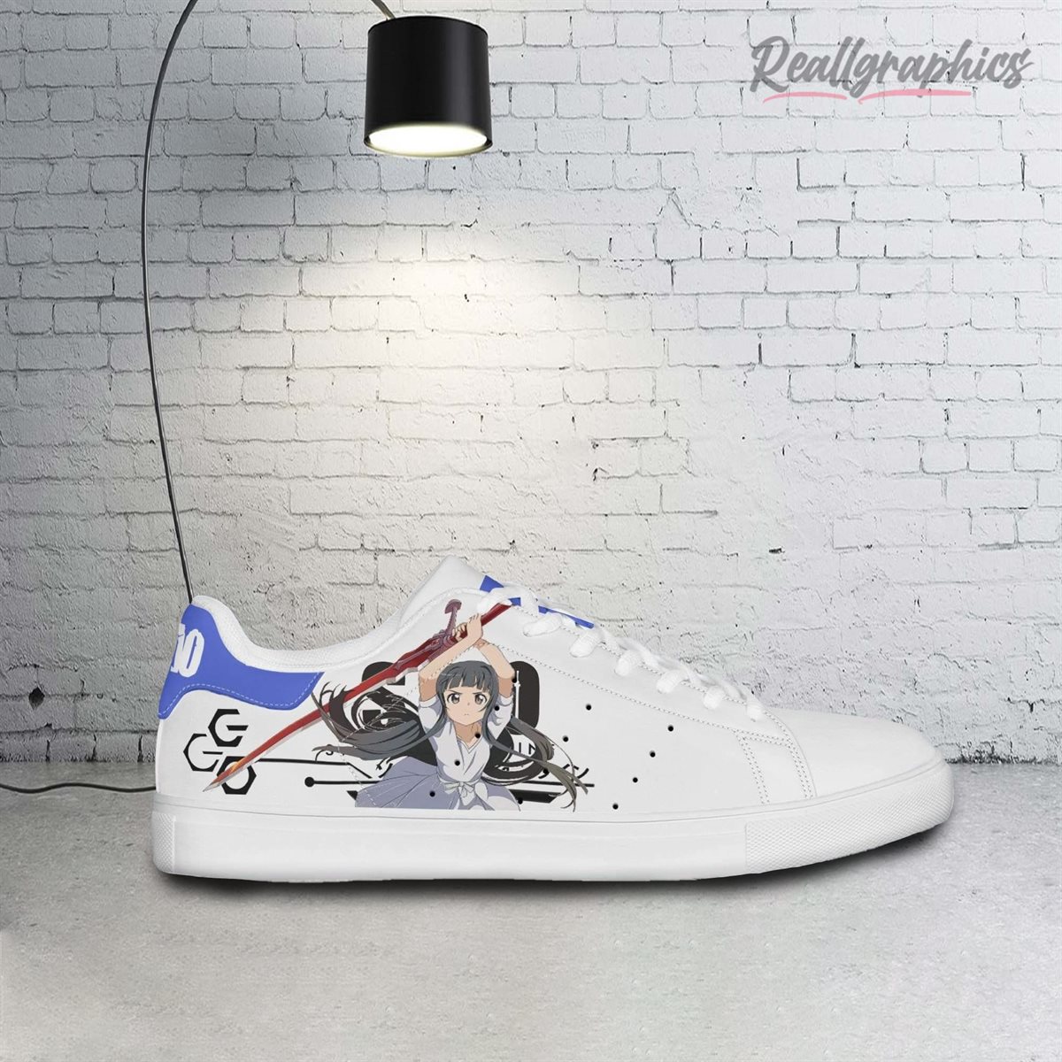 Yui Sneakers Custom Sword Art Online Anime Stan Smith Shoes