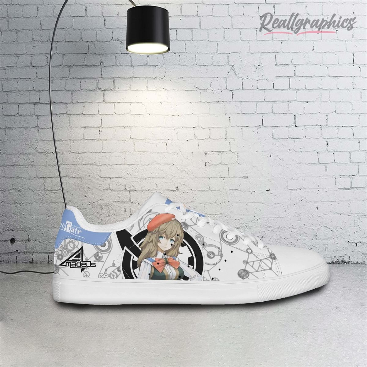 Yuki Amane Sneakers Custom SteinsGate Anime Stan Smith Shoes