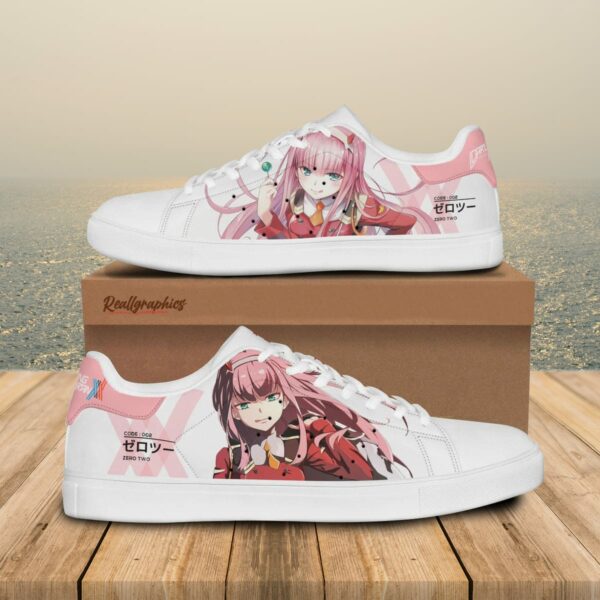 zero two skate sneakers custom darling in the franxx anime shoes 1 s6xpji